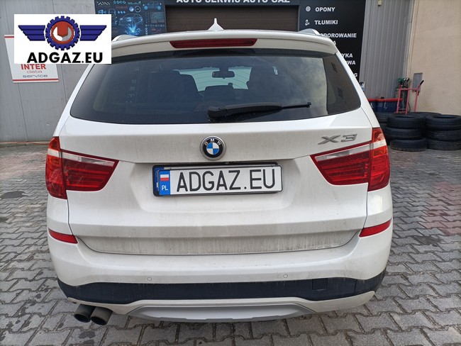 BMW X3 F25 2.0, instalacja BRC Maestro, Reduktor BRC 500, Wtryski BRC Yellow, Zbiornik 45L