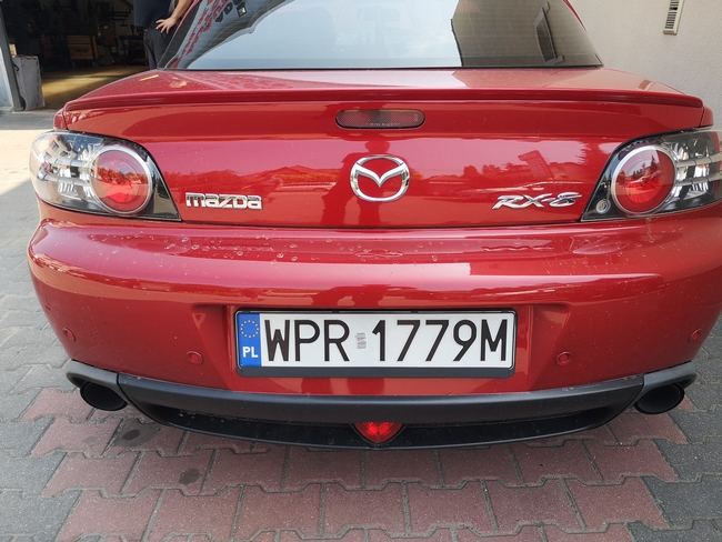 Mazda RX-8 wodorowanie silnika Wankla, obroty 10tys/min